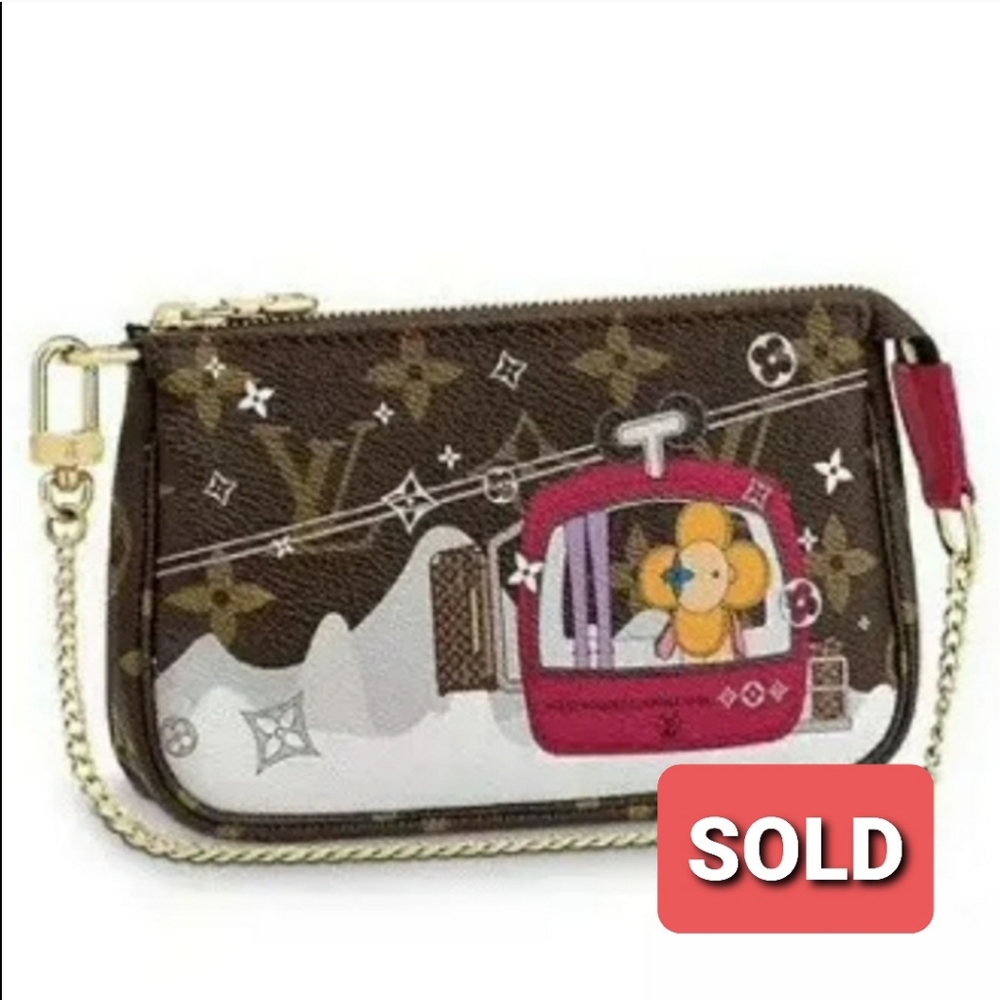 ❌SOLD❌ Louis Vuitton Mini Pochette Christmas 2019